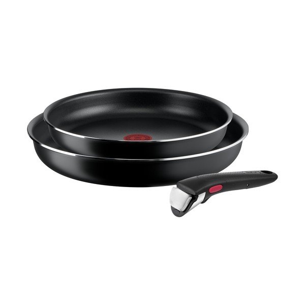Panvice v súprave 2 ks ø 26 cm INGENIO EASY COOK & CLEAN BLACK L1549013 – Tefal