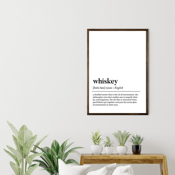 Obraz 50x70 cm Whiskey – Wallity-image-1