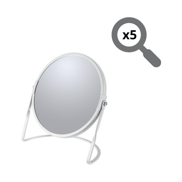 Kozmetické zväčšovacie zrkadlo (zväčšenie 5x) ø 18 cm Akira – Spirella-image-3