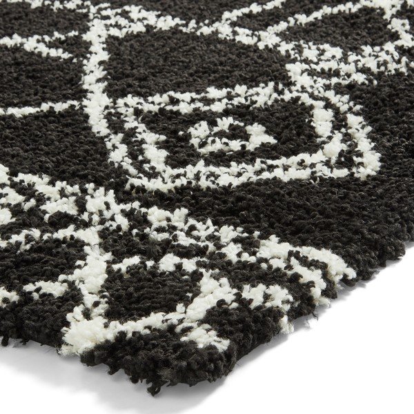 Čierny koberec Think Rugs Scandi Berber, 200 x 290 cm-image-3