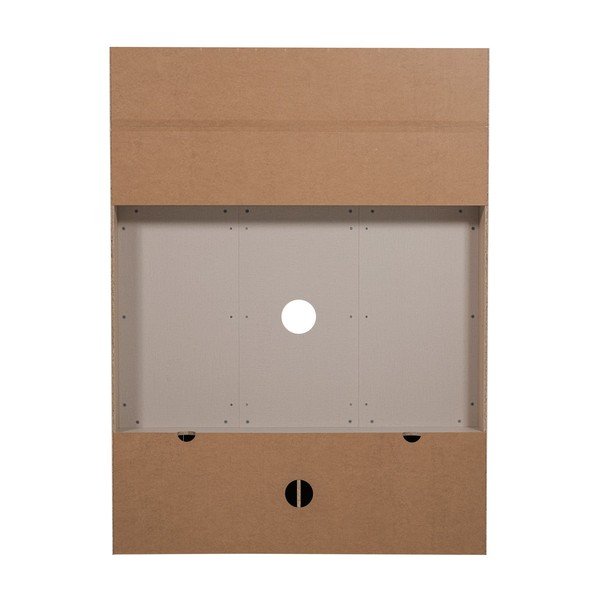 Modulárny TV stolík v prírodnej farbe 160x215 cm Build – WOOOD-image-3