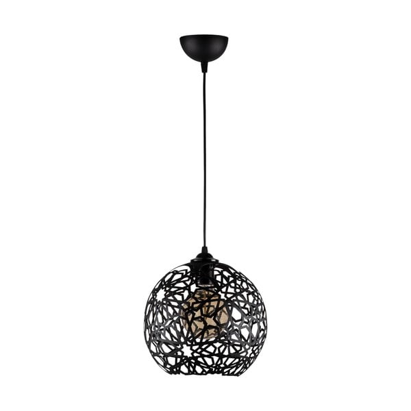 Čierne závesné svietidlo ø 25 cm Fellini – Opviq lights-image-3