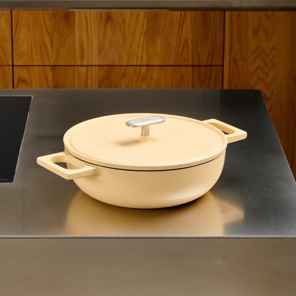 Liatinová panvica s pokrievkou ø 26 cm tegame Mattia 3.0 – FABINI-image-1