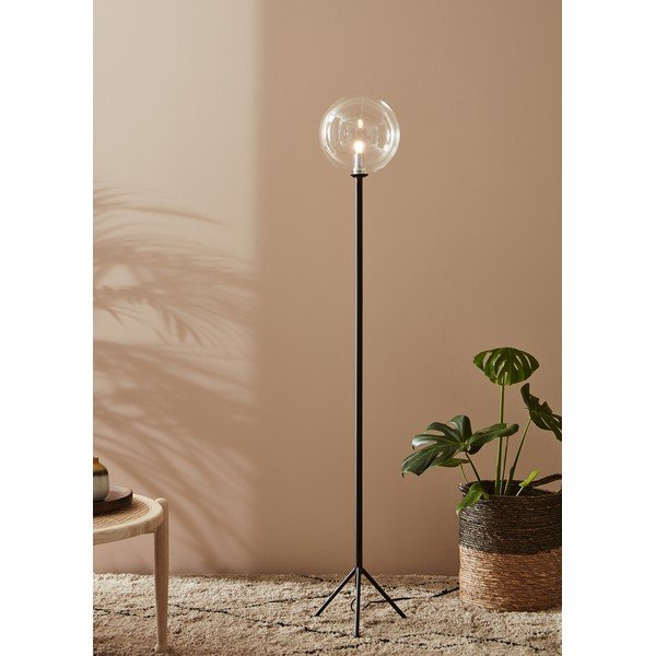 Čierna stojacia lampa Markslöjd Andrew Floor Black-image-1