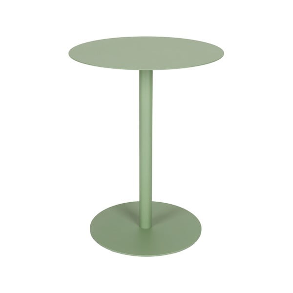 Oceľový okrúhly odkladací stolík ø 35 cm Snow – Zuiver