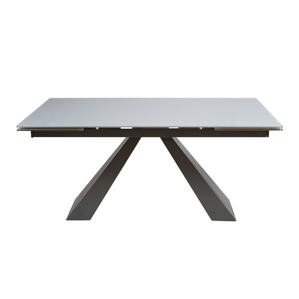 Rozkladací jedálenský stôl s doskou v sivej farbe Santiago Pons Dite