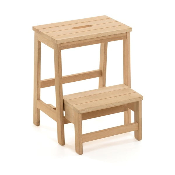 Stolička z brezového dreva v prírodnej farbe Nell – Kave Home