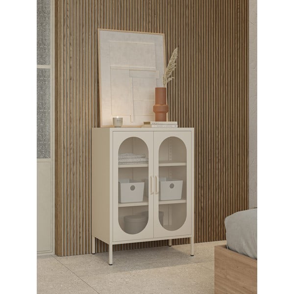 Krémová skrinka 70x100 cm Diora – Marckeric-image-1