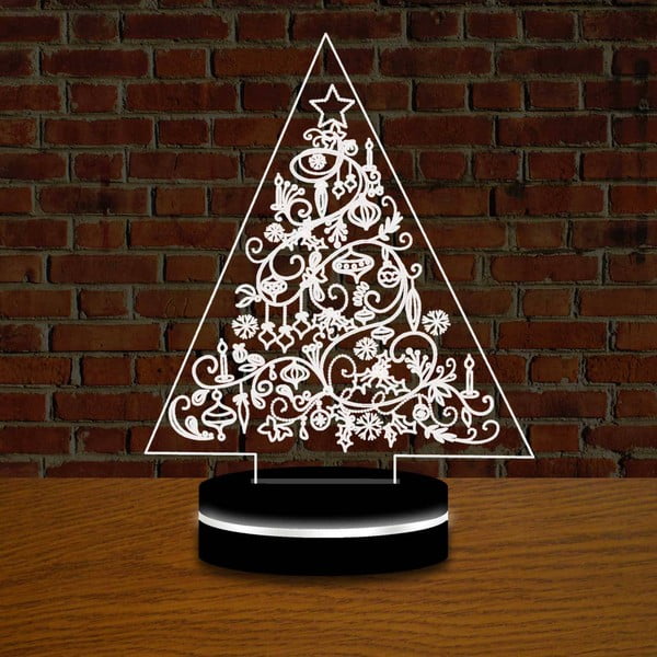 Lampa s 3D efektom Christmas no. 3