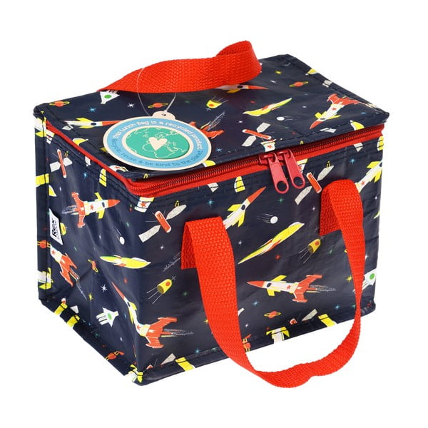 Tmavomodrá chladiaca taška Space Age Rocket – Rex London-image-3