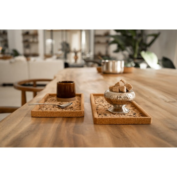 Korková tácka 14.5x22.5 cm Querco – ZicZac-image-1