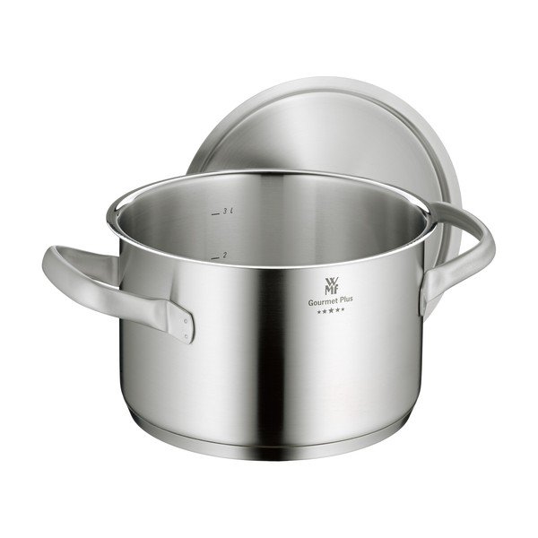 Antikoro hrniec s pokrievkou WMF Cromargan® Gourmet Plus, ⌀ 20 cm-image-4