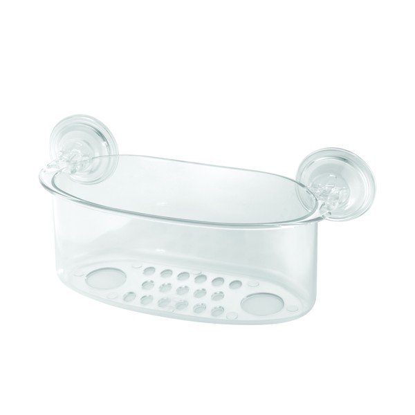 Košík s prísavkami iDesign Suction Spa, dĺžka 30 cm