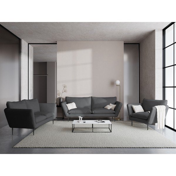 Sivá pohovka Mazzini Sofas Verveine, dĺžka 175 cm-image-1