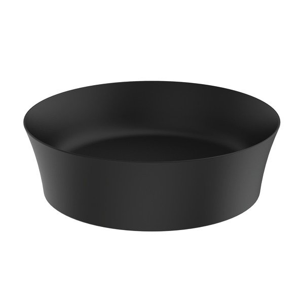Matne čierne keramické okrúhle umývadlo ø 40 cm Ipalyss – Ideal Standard