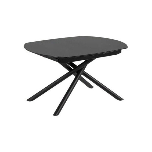Rozkladací jedálenský stôl s prídavnou doskou s keramickou doskou 100x130 cm Yodalia – Kave Home