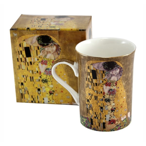 Porcelánový hrnček HOME ELEMENTS Klimt Solei, 300 ml