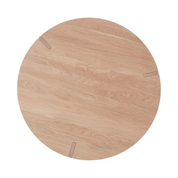 Okrúhly konferenčný stolík z dubového dreva v prírodnej farbe ø 90 cm Oy – OYOY Living Design-image-2