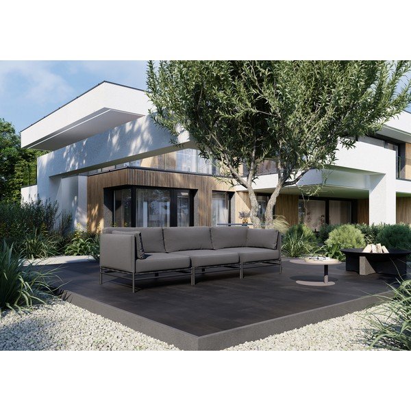 Tmavosivá záhradná modulárna pohovka 234 cm Dandy – Sit Sit-image-4