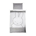Bavlnené detské obliečky do postieľky 100x135 cm Miffy – Roba