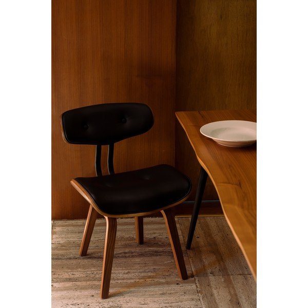 Čierna stolička Dutchbone Blackwood-image-1