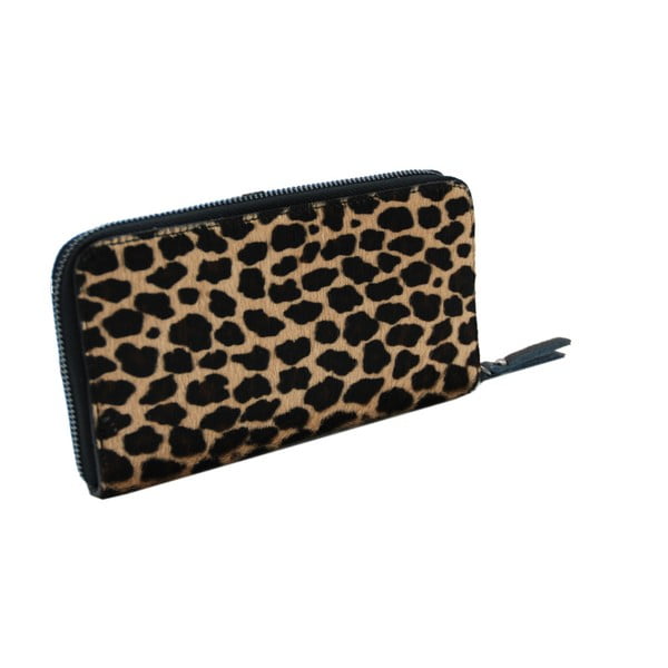 Kožená peňaženka so vzorom Andrea Cardone Leopard S