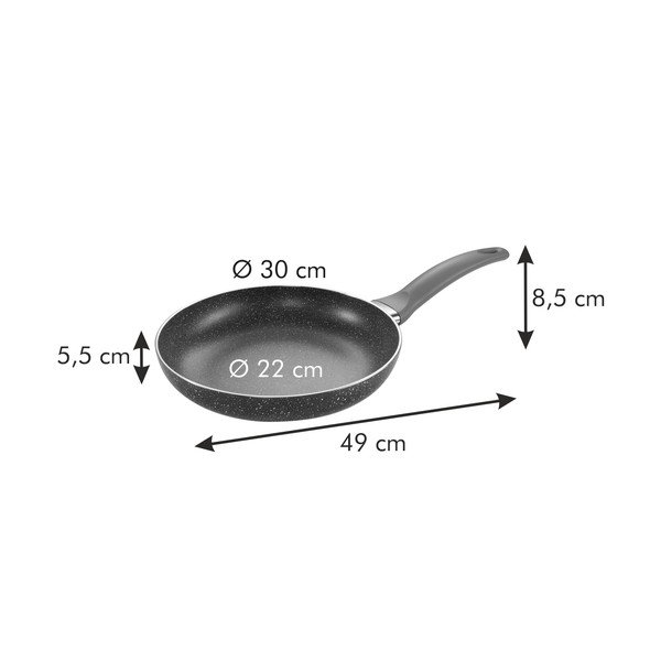 Panvica ø 30 cm Manico Rosso – Tescoma-image-3