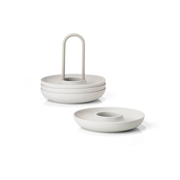 Kovové stojančeky na vajíčka v súprave 4 ks Singles – Zone-image-2