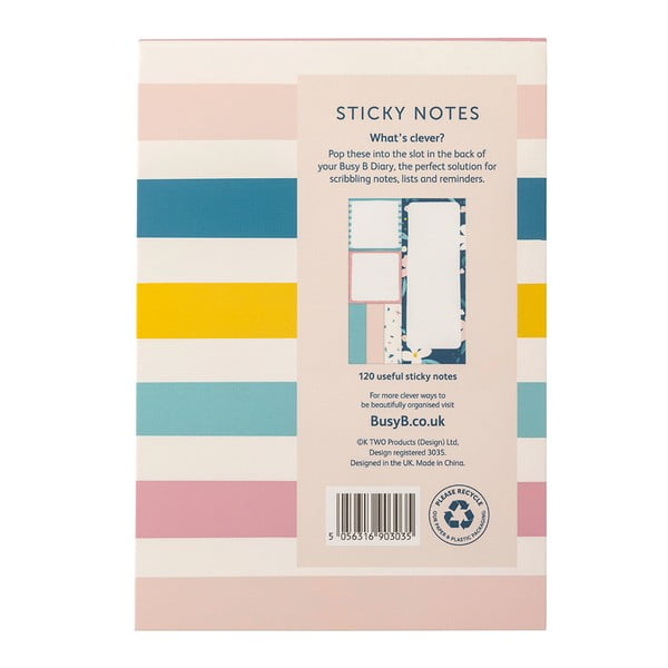 Poznámkový blok s lepiacimi štítkami Busy B, 120 ks-image-4