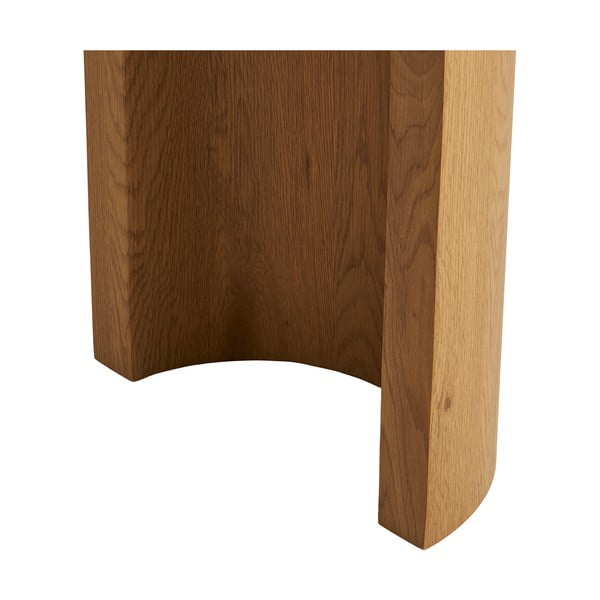 Konzolový stolík v dekore duba v prírodnej farbe 38x114 cm Bibione – House Nordic-image-3