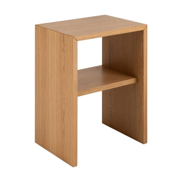 Nočný stolík v dekore duba v prírodnej farbe Arlon – Actona-image-3