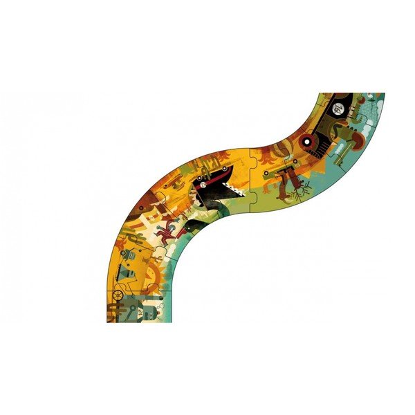 Dlhé puzzle veľká jazda Londji, 54 dielikov-image-1