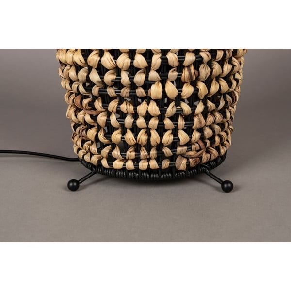 Stolová lampa s tienidlom z vodného hyacintu Hyacint - Dutchbone-image-3