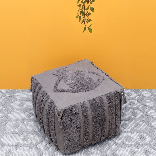 Sivý puf Nattiot Grey-image-1