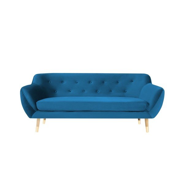 Modrá dvojmiestna pohovka Mazzini Sofas Amelie