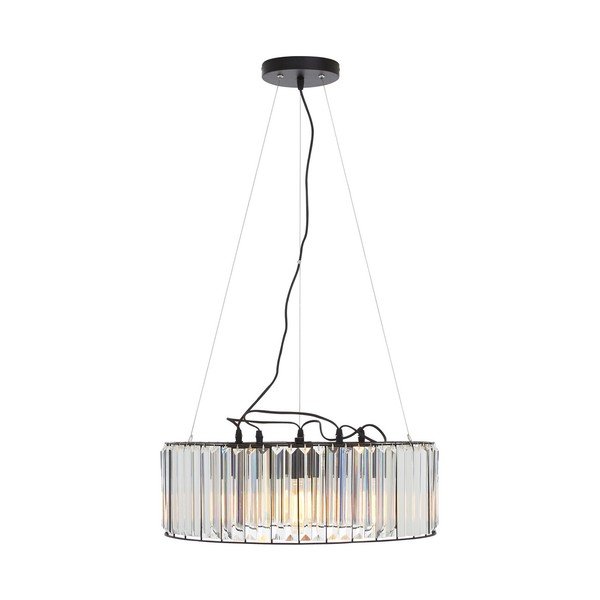 Závesné svietidlo so skleneným tienidlom ø 50 cm Akiko – Premier Housewares
