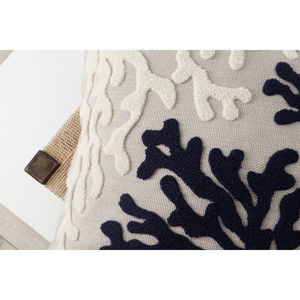 Ľanový dekoračný vankúš 43x43 cm Mercan – Mioli Decor-image-3