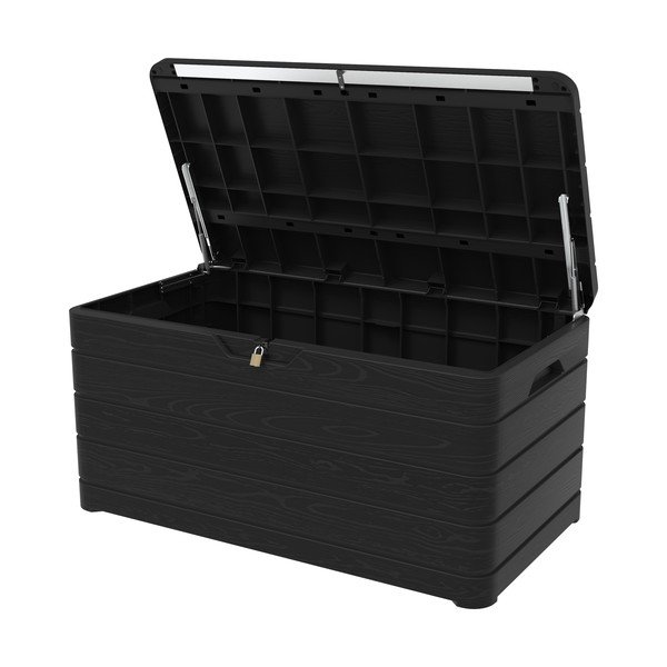 Tmavosivý záhradný úložný box Dolomiti – Toomax-image-2