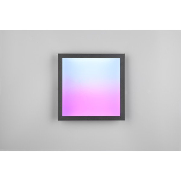 Čierne LED stropné svietidlo 29.5x29.5 cm Beta – Reality-image-2