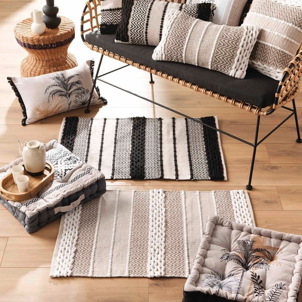 Sivý sedací vak Malaika – douceur d'intérieur-image-1