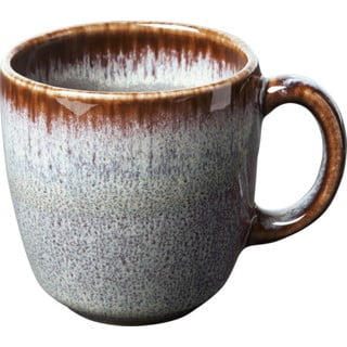 Sivo-hnedá kameninová šálka Villeroy & Boch Like Lave, 190 ml
