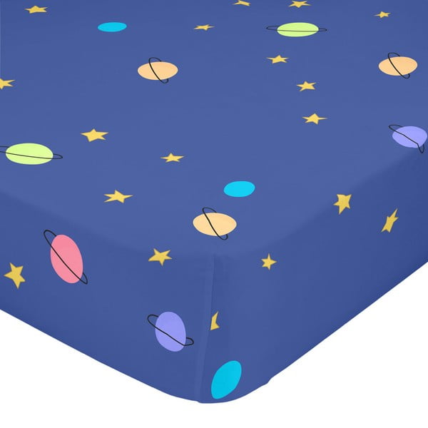 Modrá elastická plachta Mr. Fox Little Prince, 70 × 140 cm