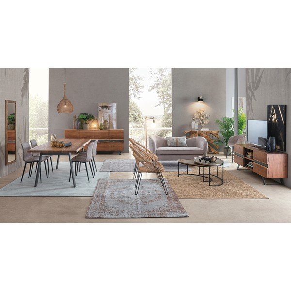 Oceľové závesné svietidlo v mosadznej farbe Amish – Bizzotto-image-4