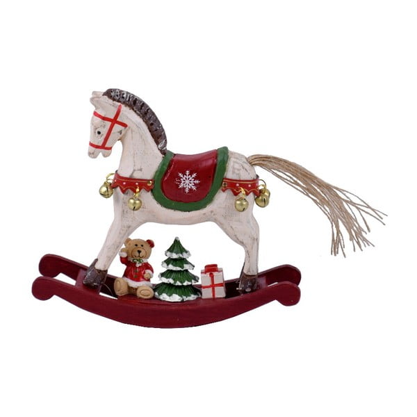 Dekorácia z dreva v tvare hojdacieho koňa Ego dekor Ponny, výška 14,5 cm