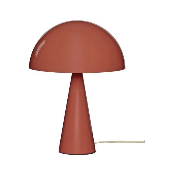Červená stolová lampa (výška  34 cm) Mush – Hübsch