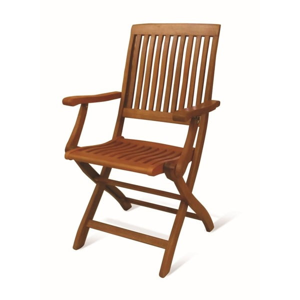 Drevená záhradná skladacia stolička Ailee