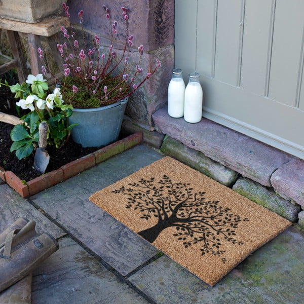 Rohožka z kokosového vlákna 40x60 cm Tree of Life – Artsy Doormats-image-3