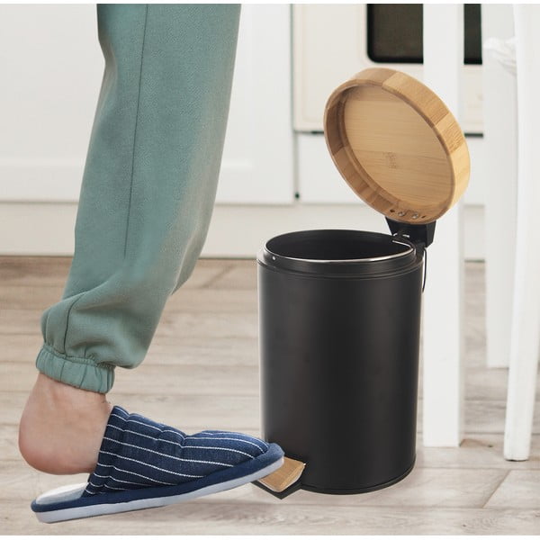 Pedálový kovový odpadkový kôš 3 l – Orion-image-1