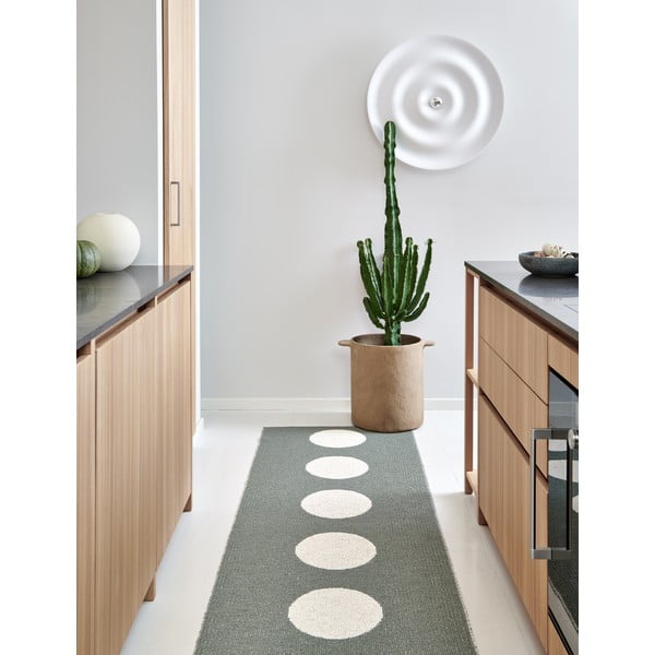 Zelený vnútorný a vonkajší behúň 70x150 cm Vera Army – Pappelina-image-1