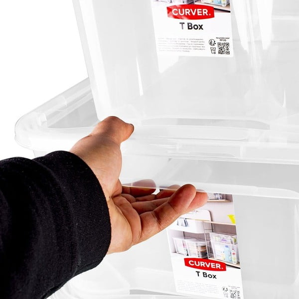 Plastový úložný box s vekom T box - Curver-image-3